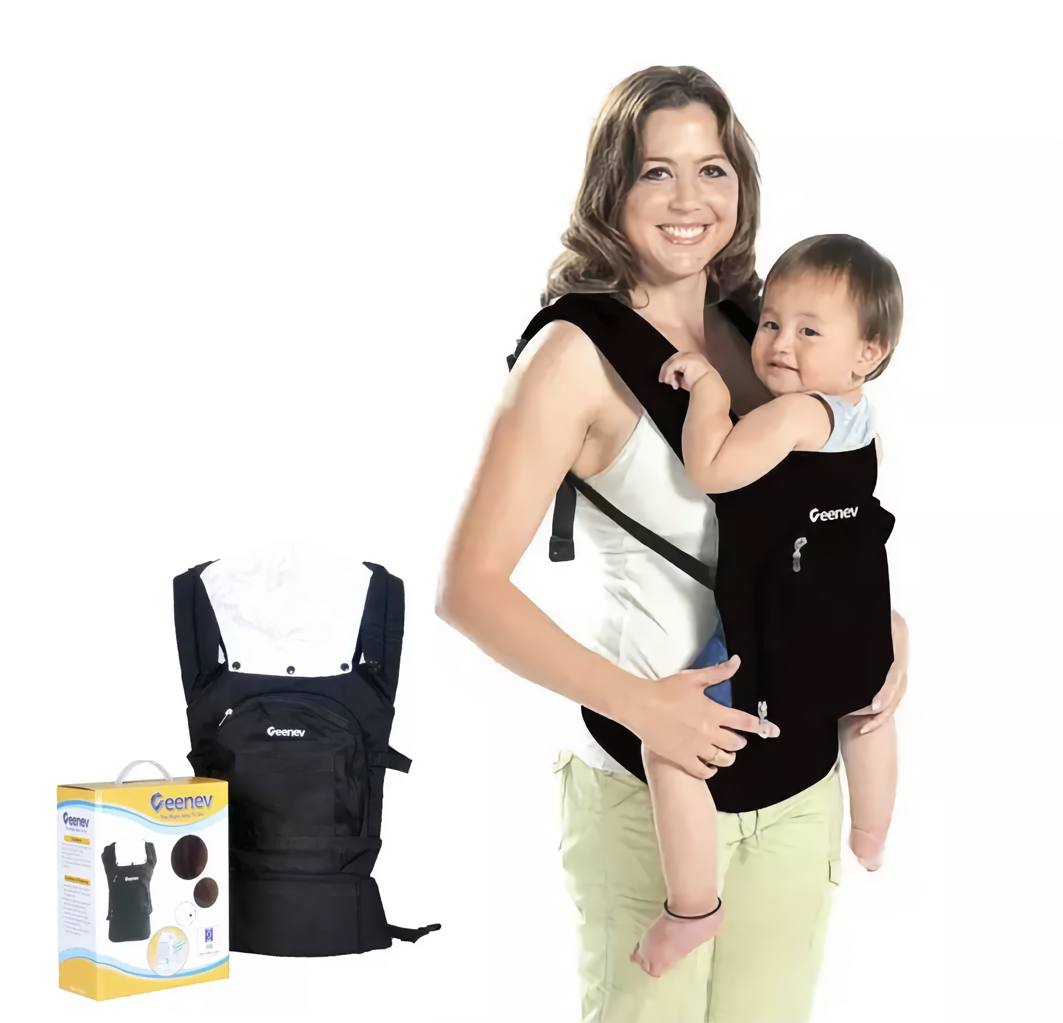 SnuggleStrap™: The Ultimate Hands-Free 4-in-1 Baby Carrier