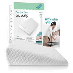 Crib Baby Wedge Pillow - Memory Foam