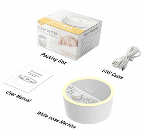 Lullaby White Noise Machine - Sound Therapy Sleeping Aid