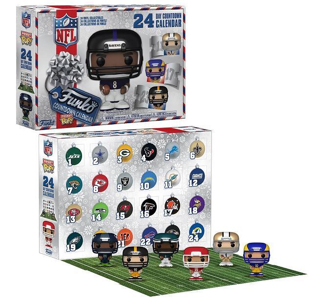 NFL Football 2024 Edition Funko Pocket Pop! Advent Calendar