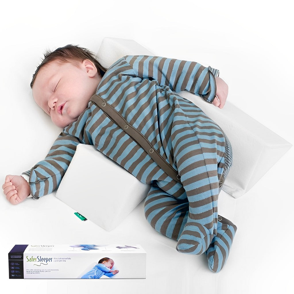 Pillow to keep shop baby on side