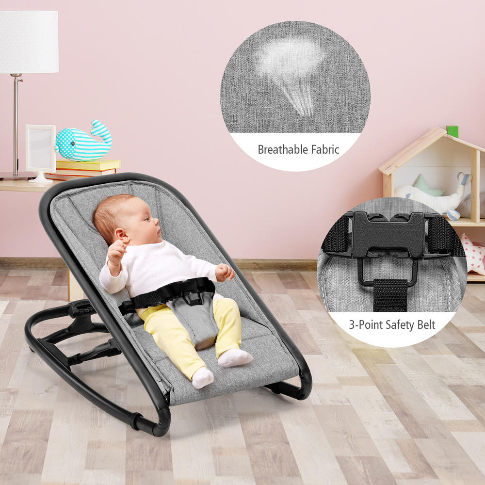 Baby Bouncer Soft and Reflux Relief Combined